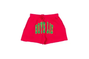 Boys Lie Pucker Up Francis Shorts Neon Pink'