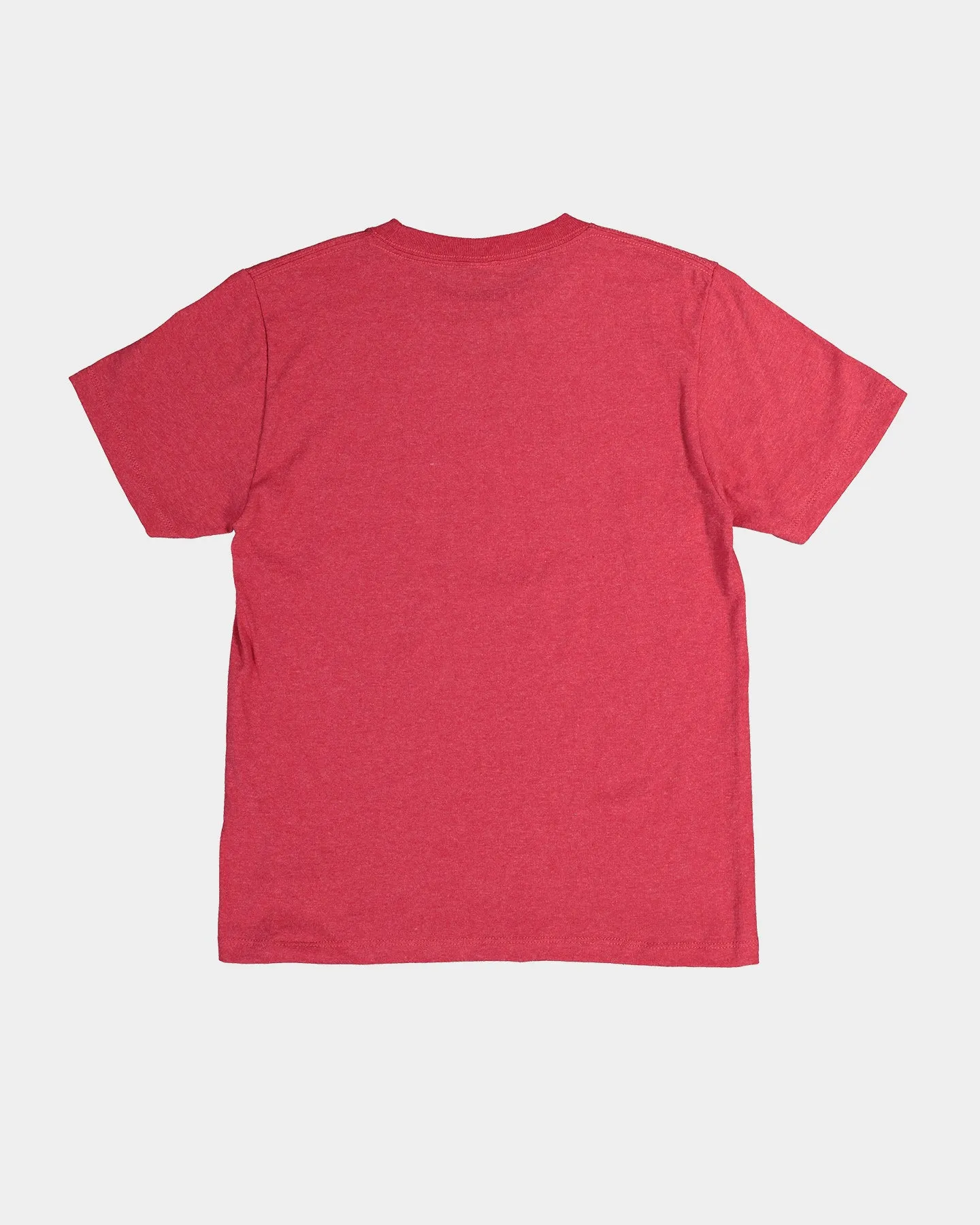 Brixton Kid's Rival Stamp Short Sleeve T-Shirt Heather Red