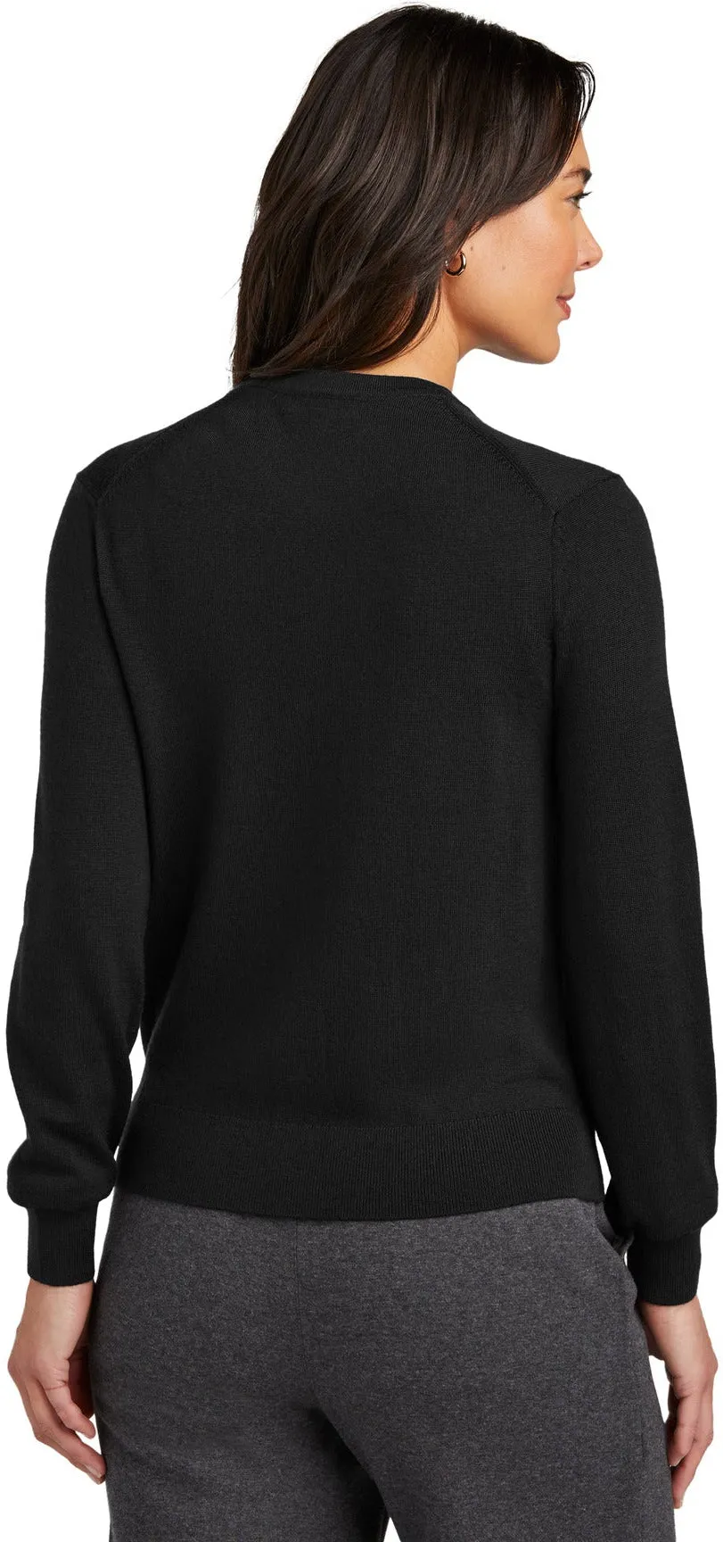 Brooks Brothers Ladies Washable Merino Cardigan Sweater