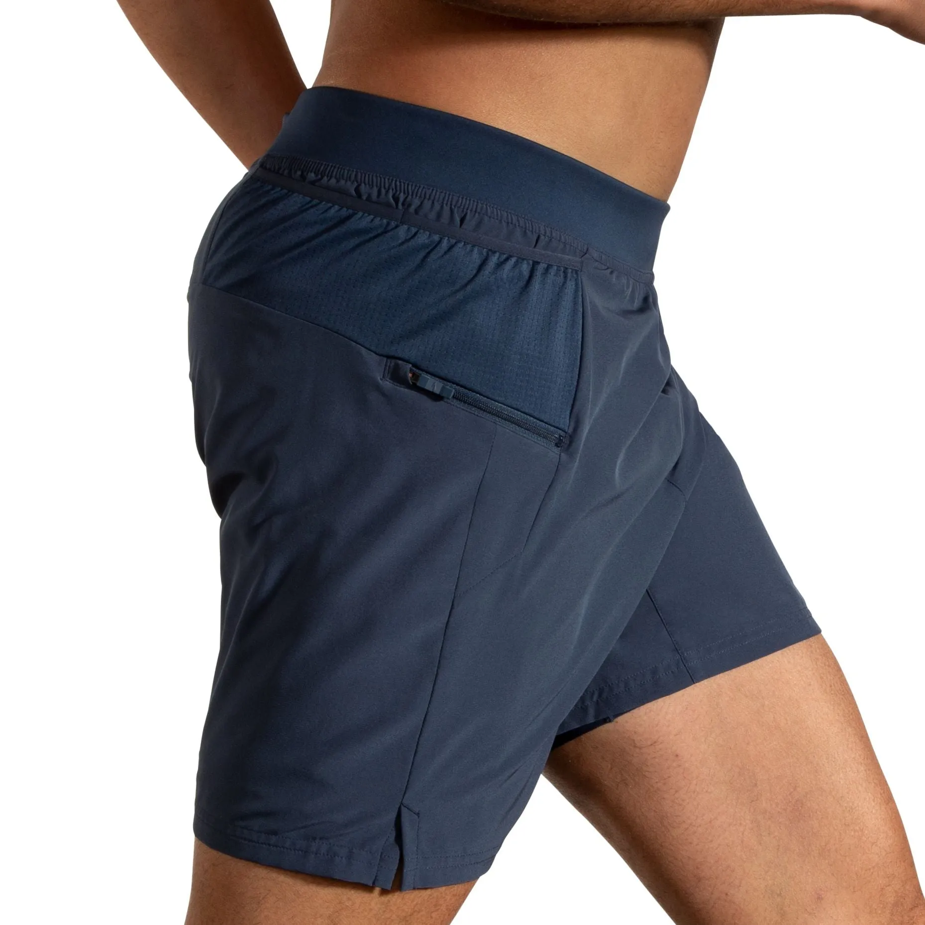 Brooks Men's Sherpa 7" 2-in-1 Short