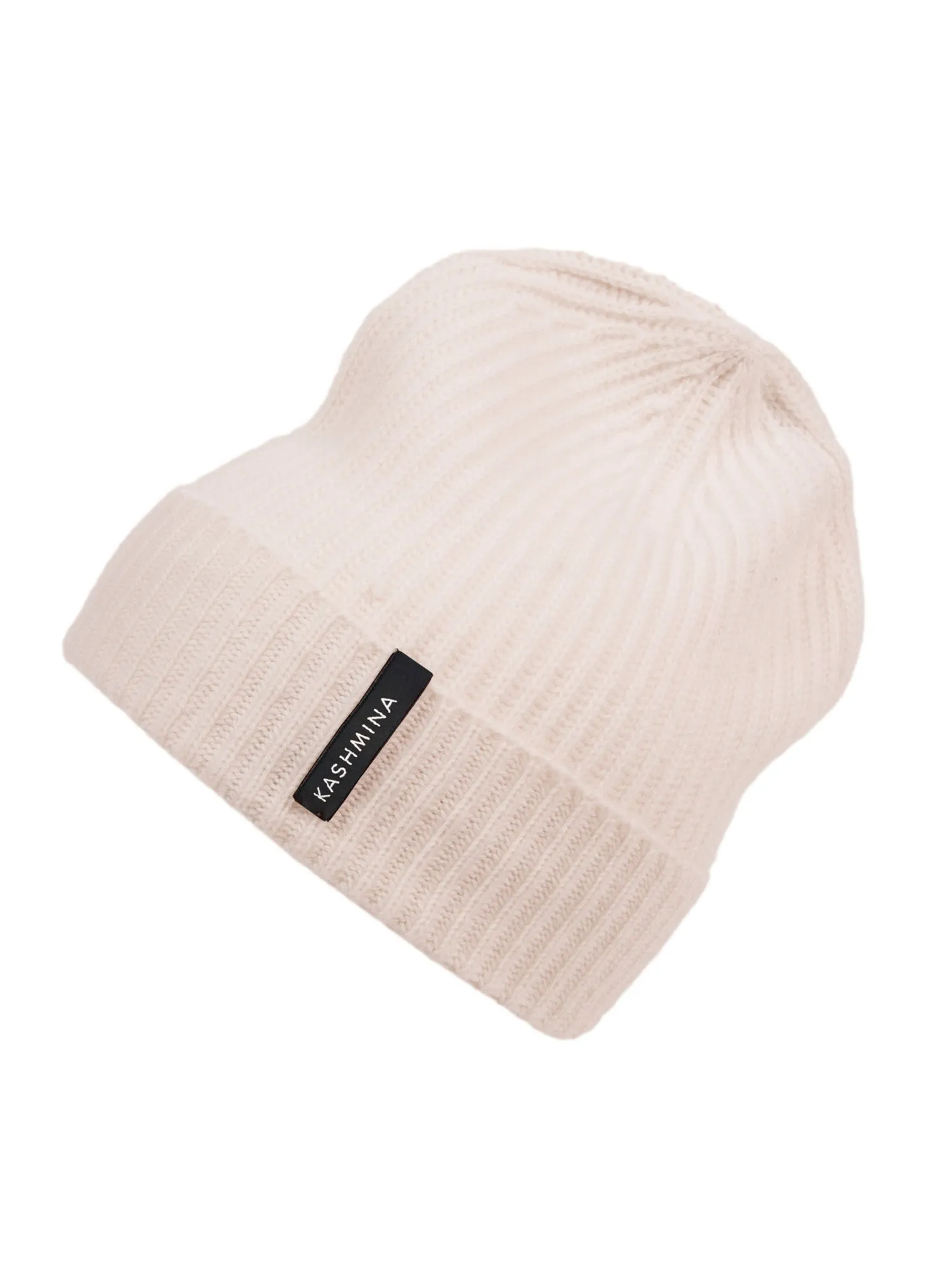 Cashmere beanie "Elli" - pearl