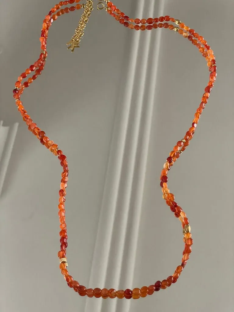 Ciottolo Carnelian Necklace