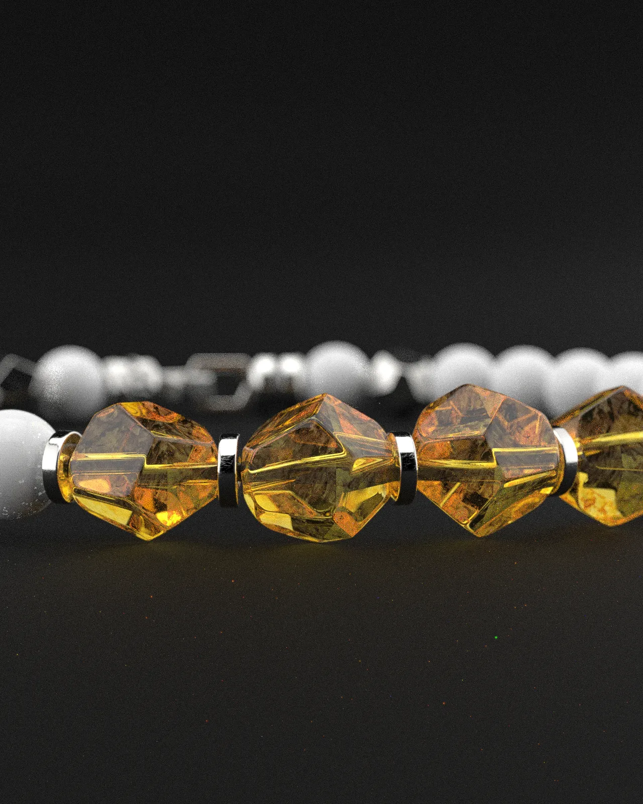 Citrine Bracelet 6mm | AEON