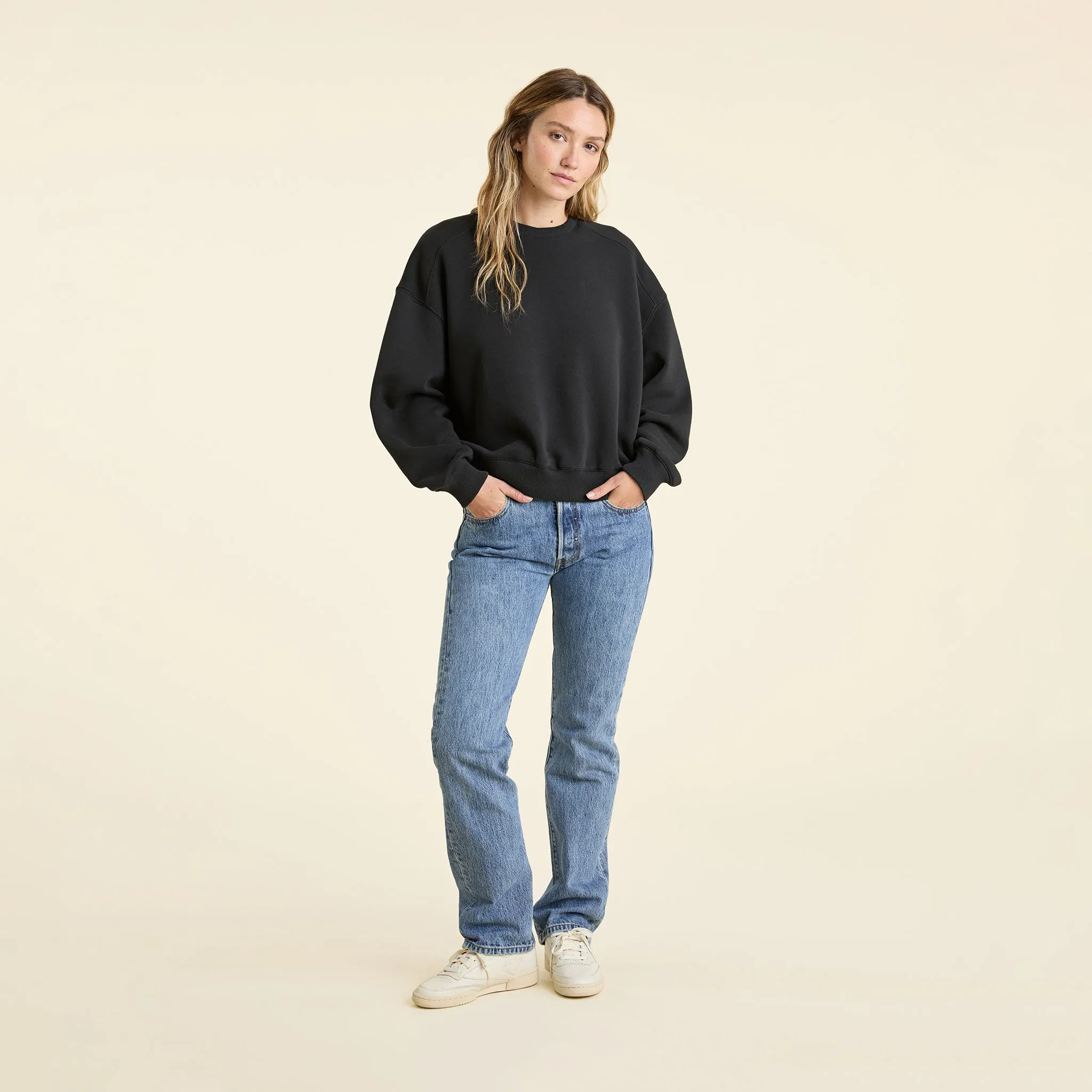 Classic Crewneck Sweatshirt | Black