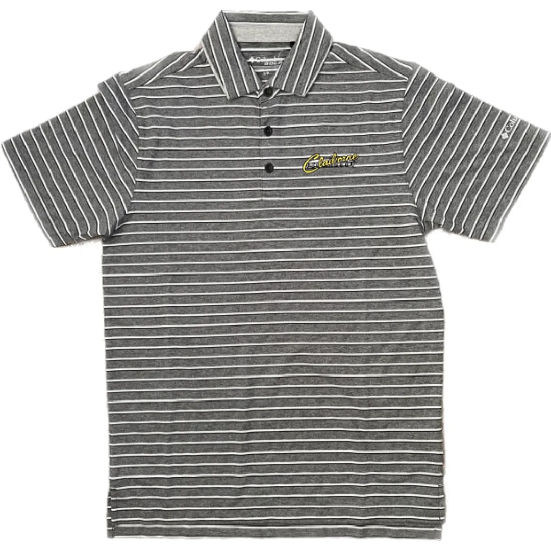 Columbia x Claiborne Striped Polo