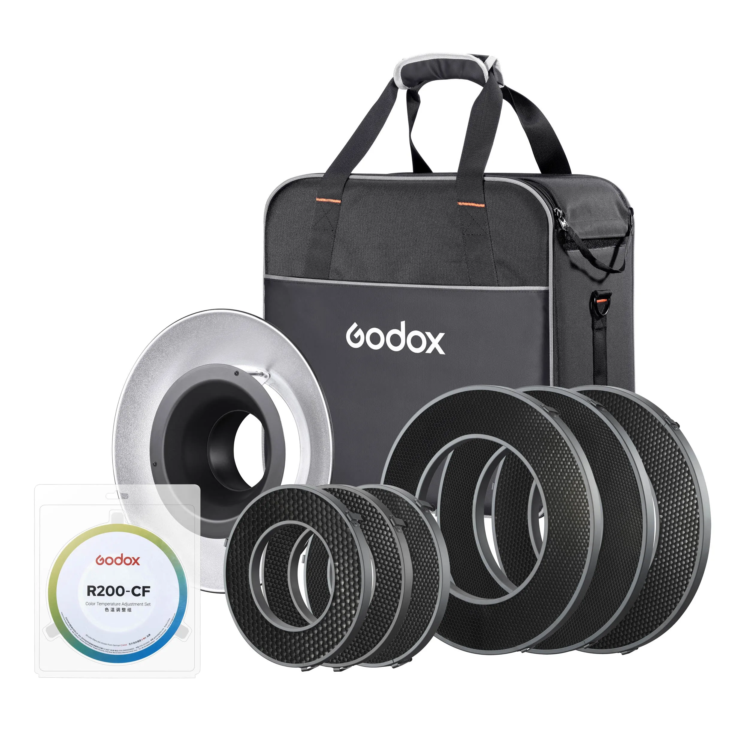 Complete Accessory Kit For R200 & PixaPro PIKA200/Godox AD200 Series