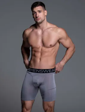 Compression Shorts - Gun Metal Grey