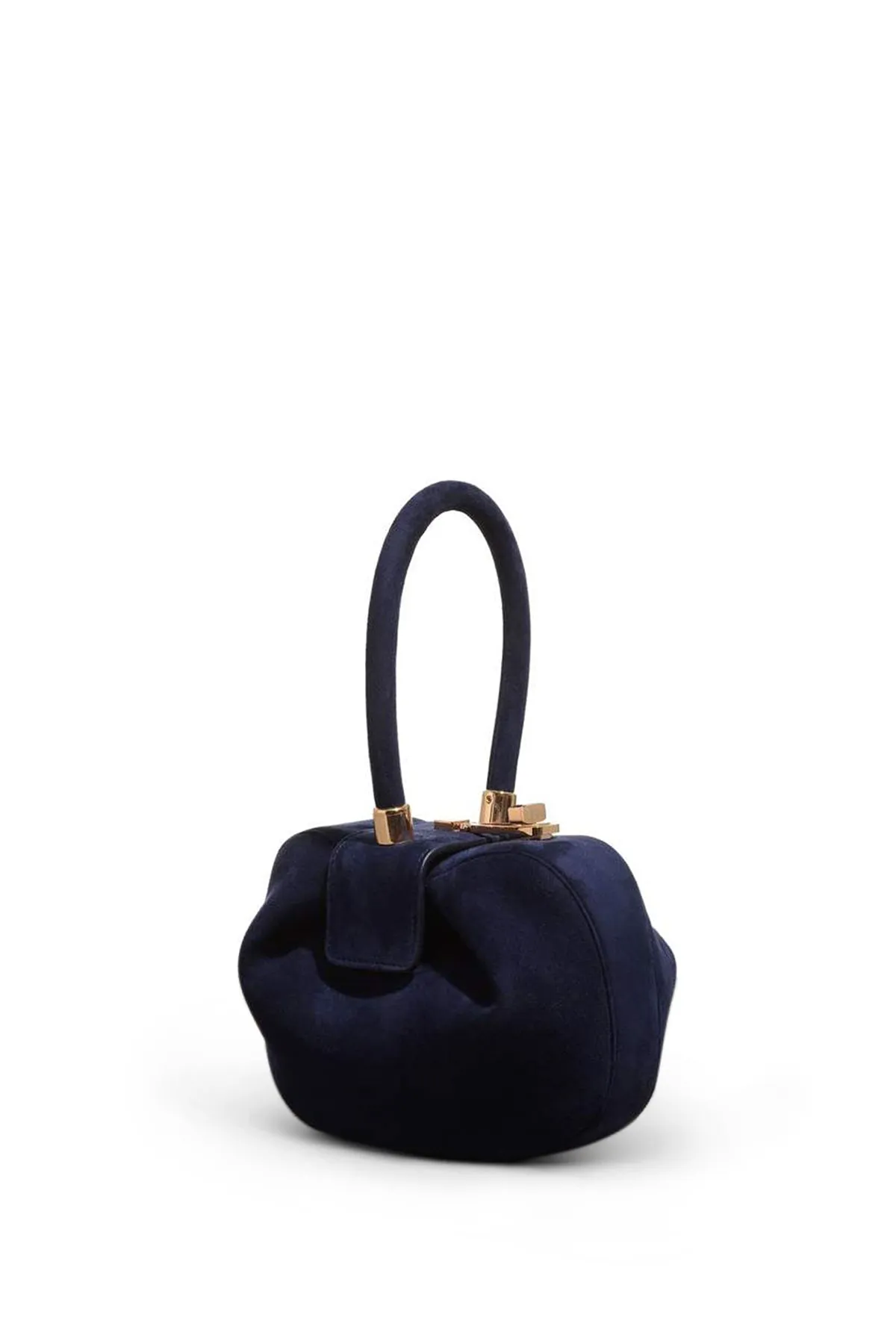 Demi Bag in Navy Suede