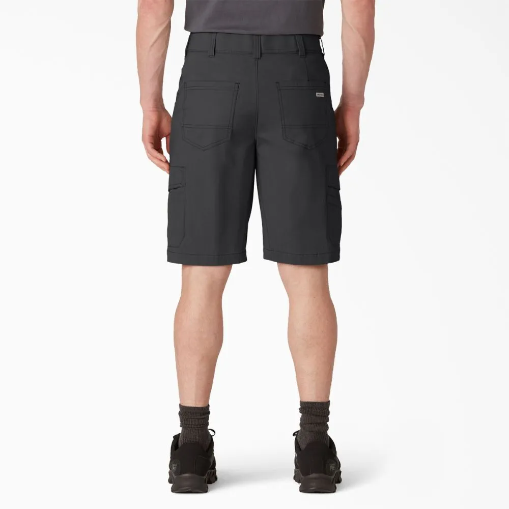 Dickies Men's 11" FLEX Cooling Performance Work Cargo Shorts SR607 - Black