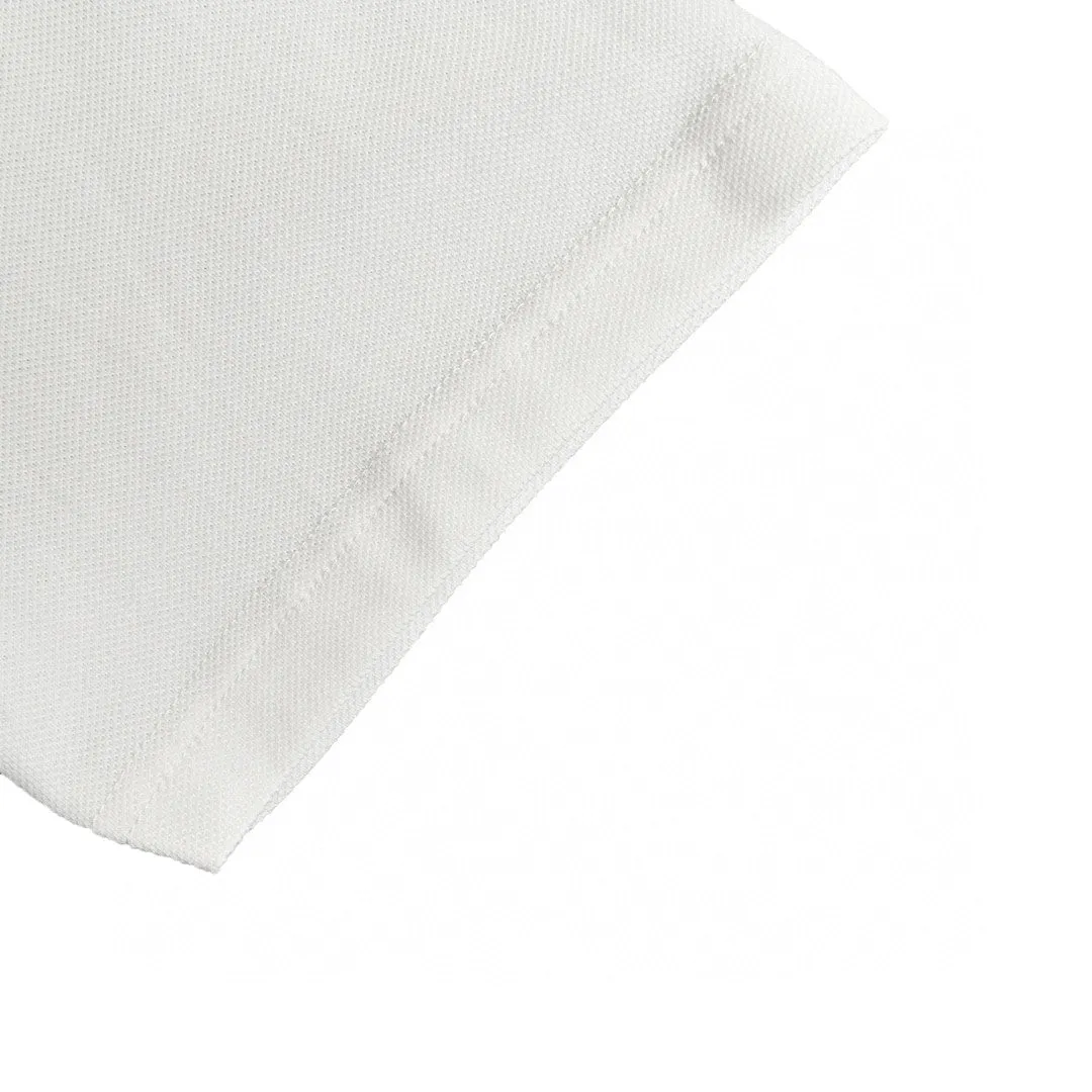 Dior Oblique Embroidered White Polo Shirt