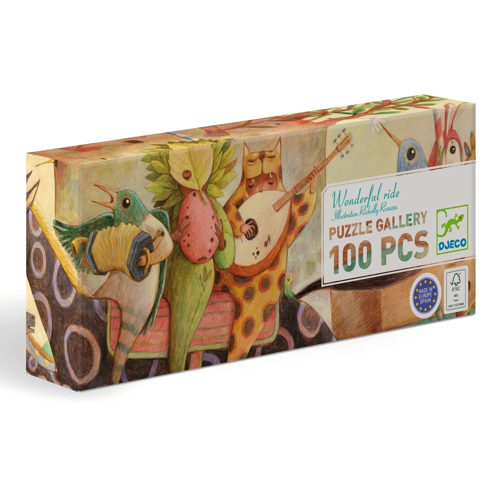 Djeco Gallery Puzzle 100pc - Wonderful Ride