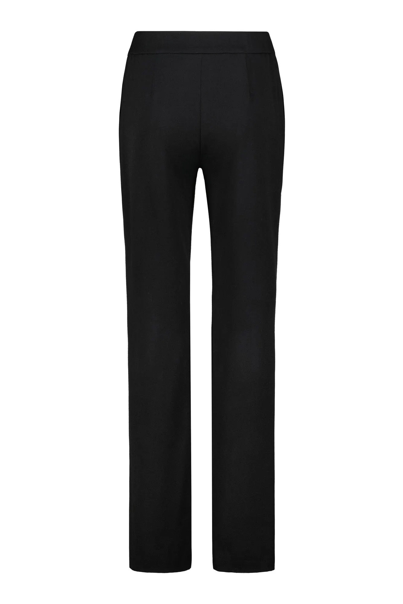 ELEGIA BLACK WOOL CLASSICAL PANTS