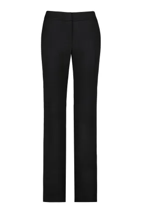 ELEGIA BLACK WOOL CLASSICAL PANTS