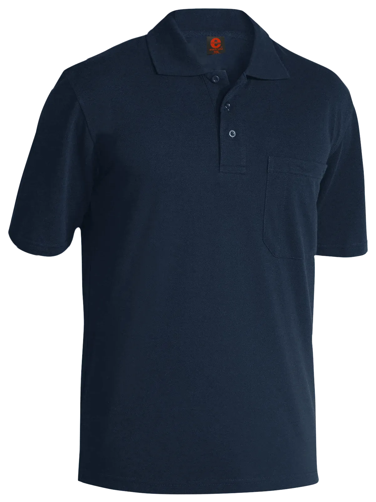 Ellusion Cotton Knit Polo /W Pocket JKP02