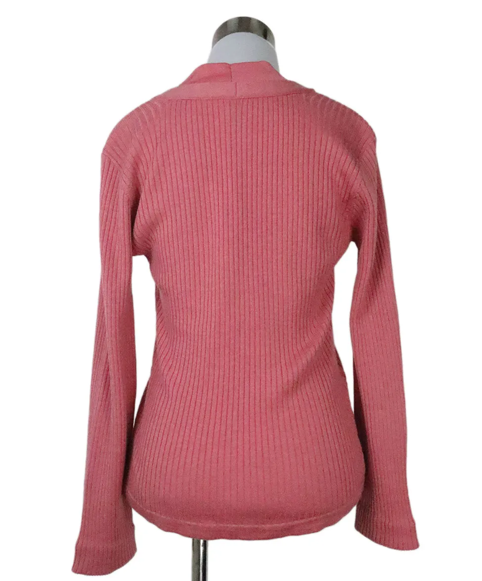 Escada Sport Pink Wool Cardigan sz 2