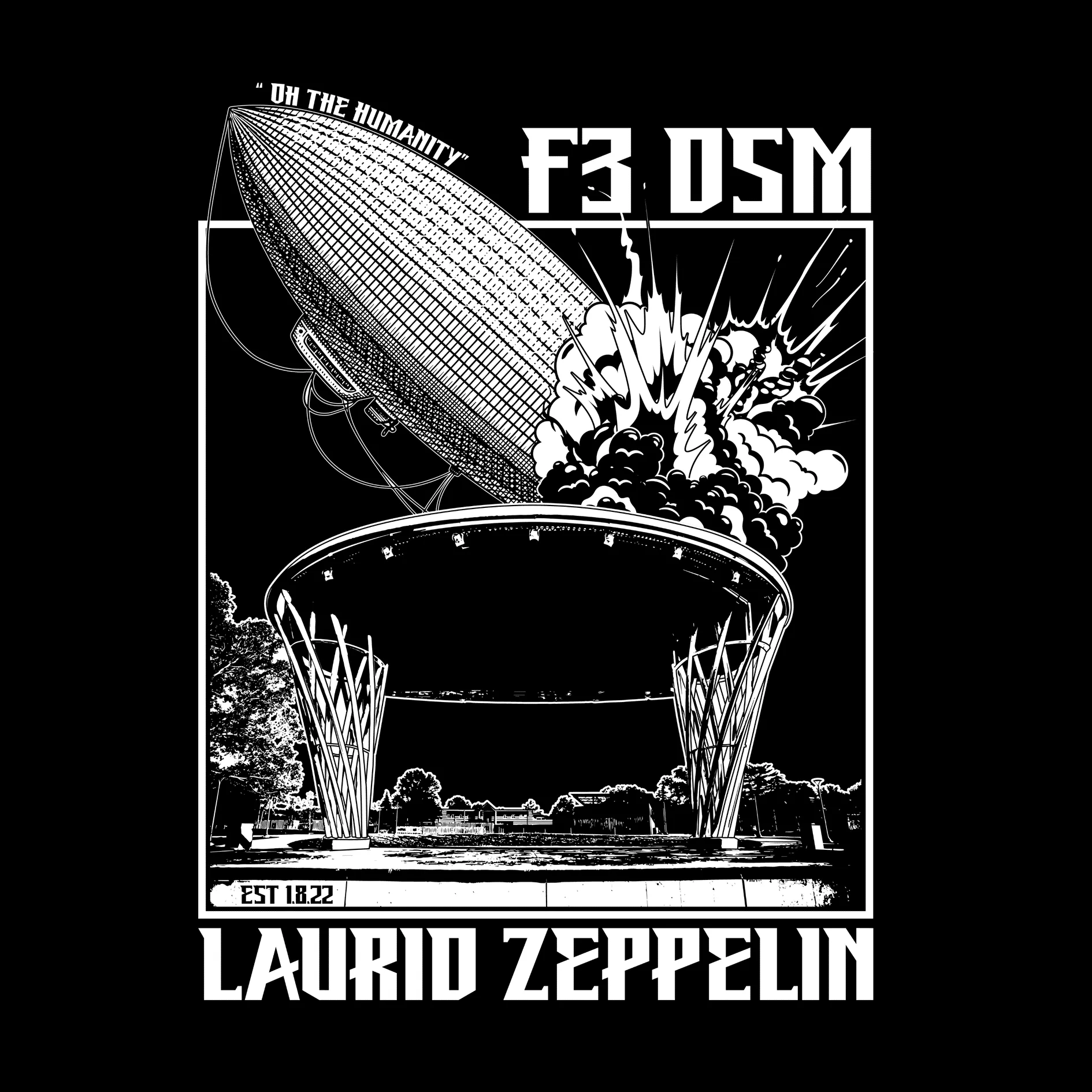 F3 Des Moines Laurid Zeppelin Pre-Order December 2023