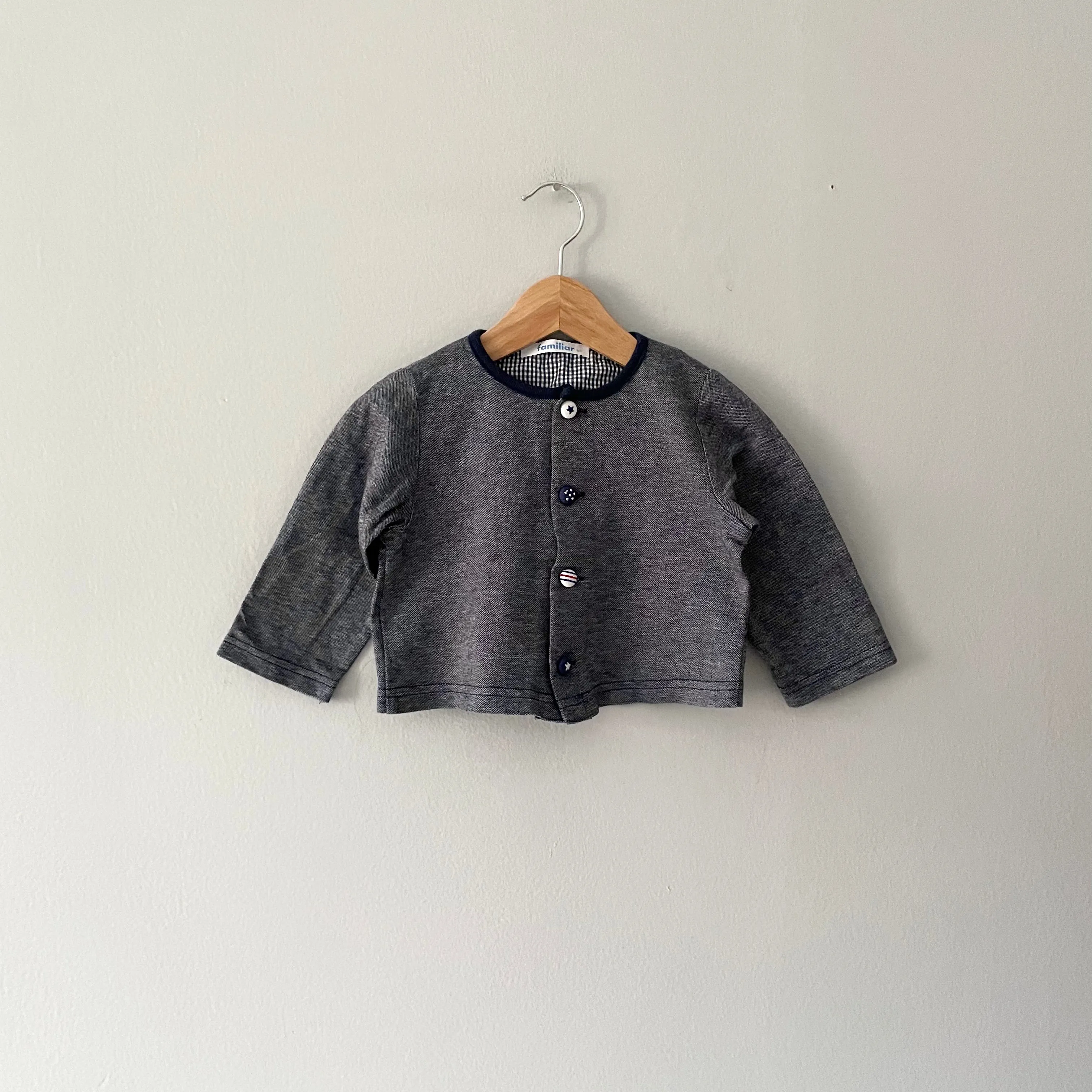 Familiar / Cotton cardigan / 12M