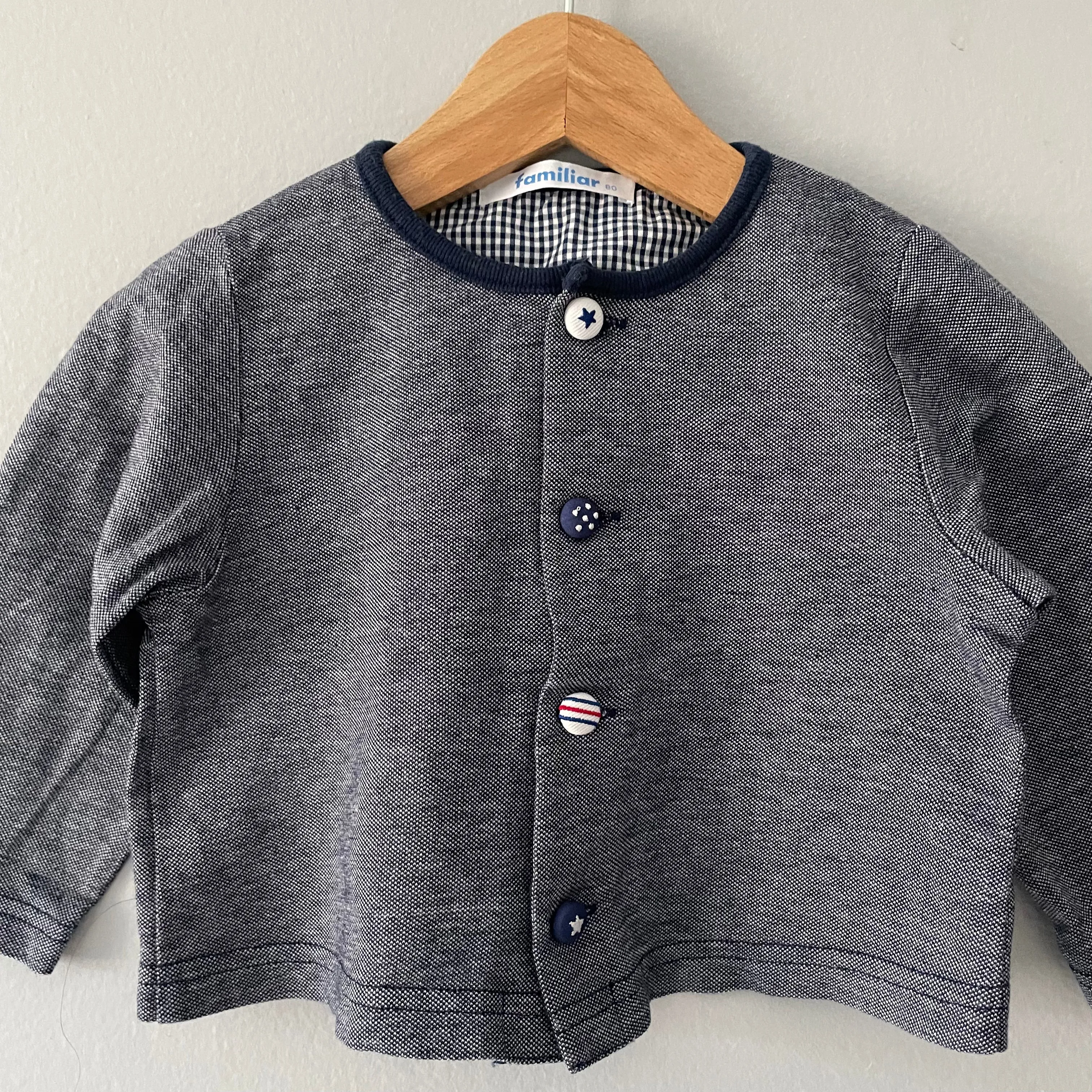 Familiar / Cotton cardigan / 12M