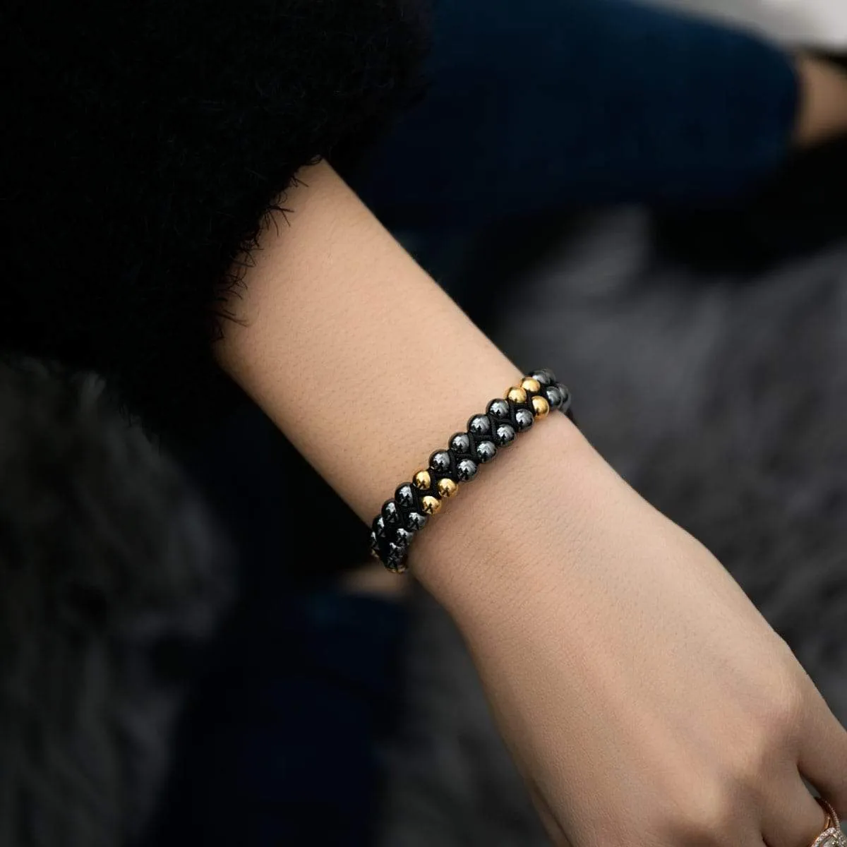 Gold | Hematite | Vitality Bracelet