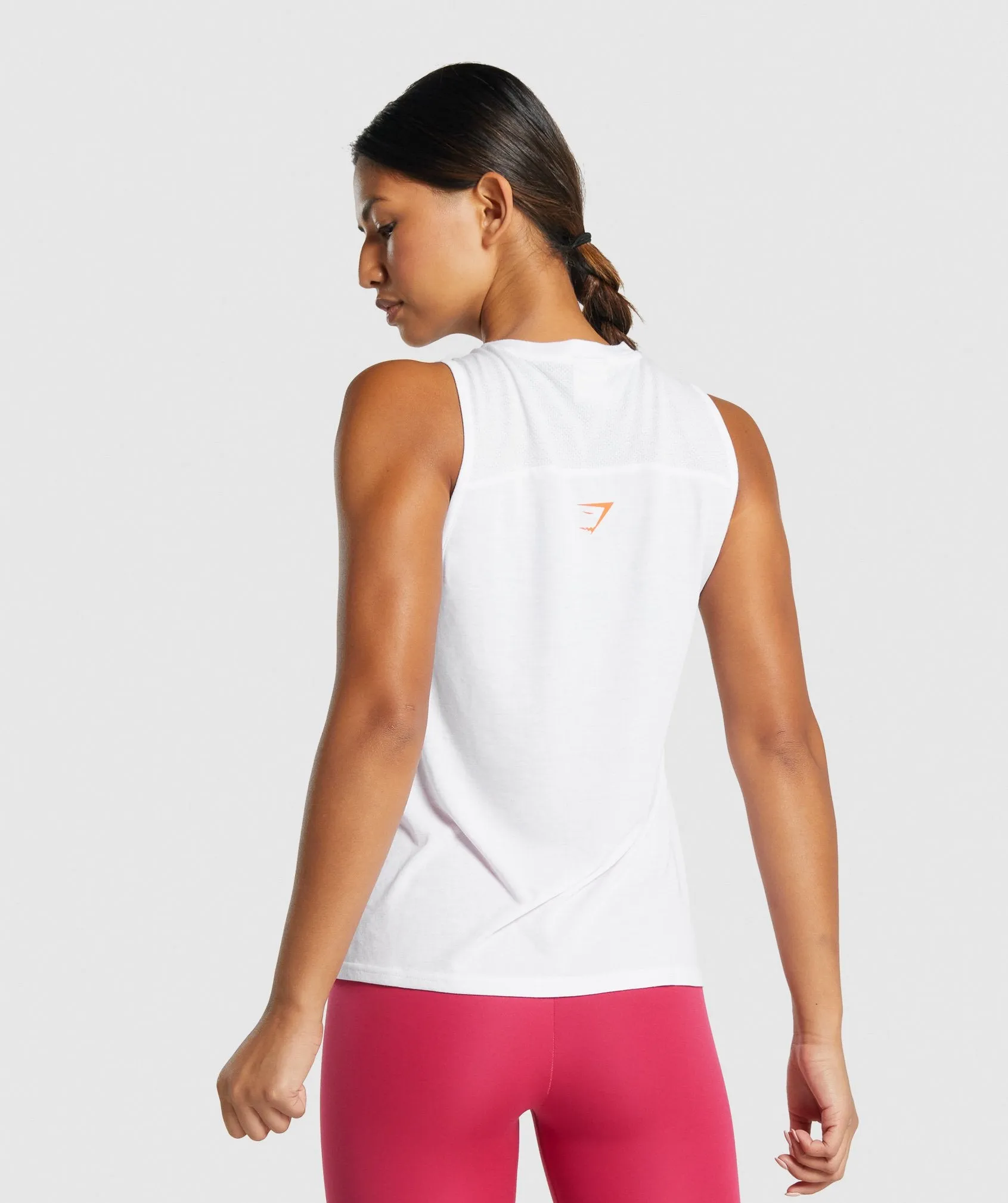 Gymshark Animal Graphic Infill Tank - White