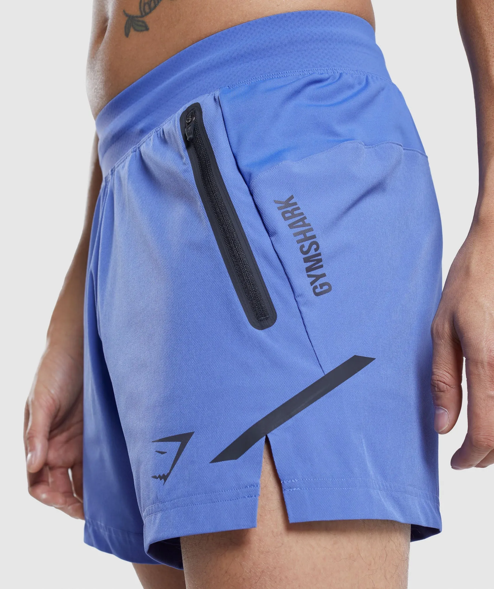 Gymshark Apex 5" Perform Shorts - Court Blue