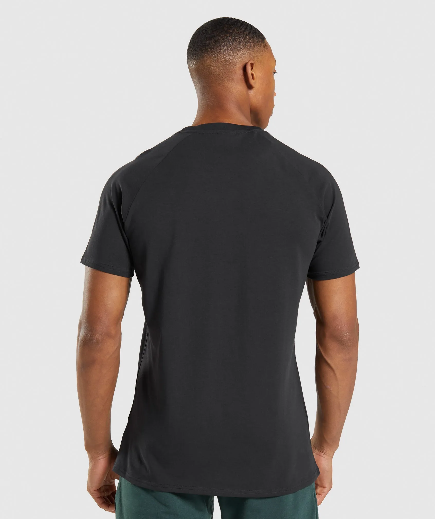 Gymshark Apollo Camo T-Shirt - Black