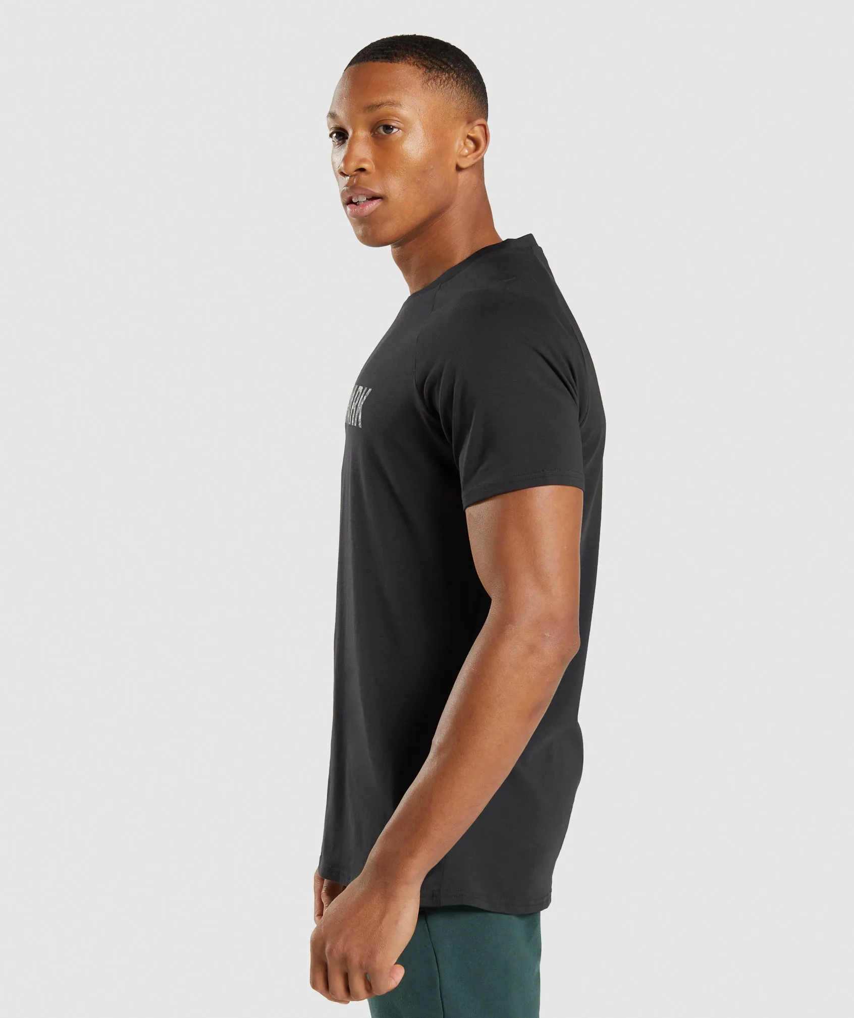 Gymshark Apollo Camo T-Shirt - Black