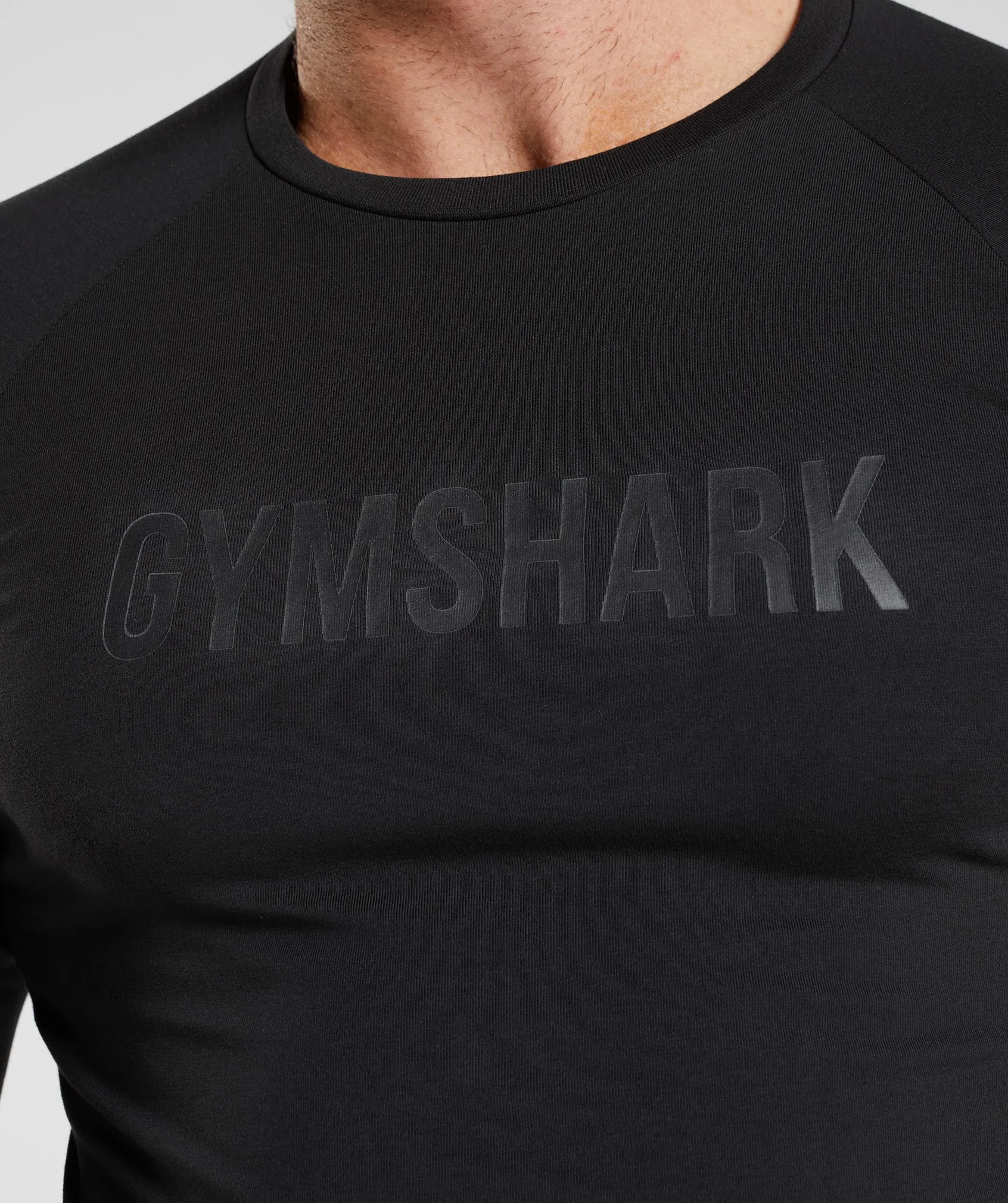 Gymshark Apollo Long Sleeve T-Shirt - Black