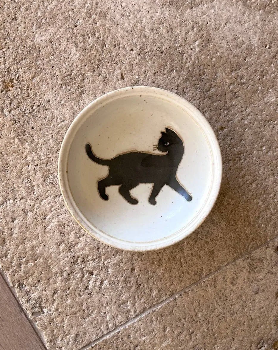 Handmade Bowl Cat Neko