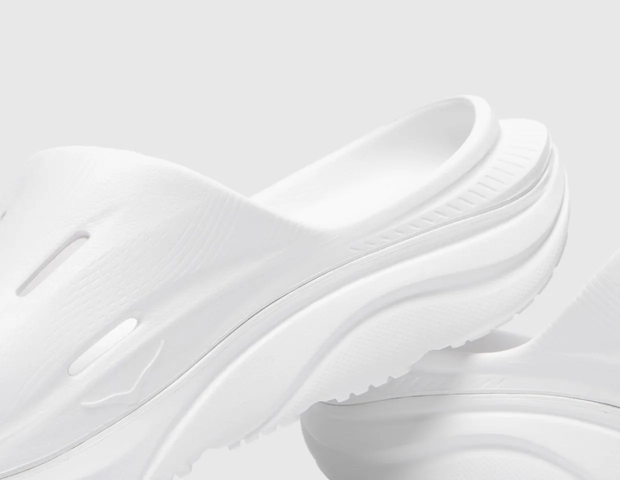 Hoka Ora Recovery Slide 3 White / White