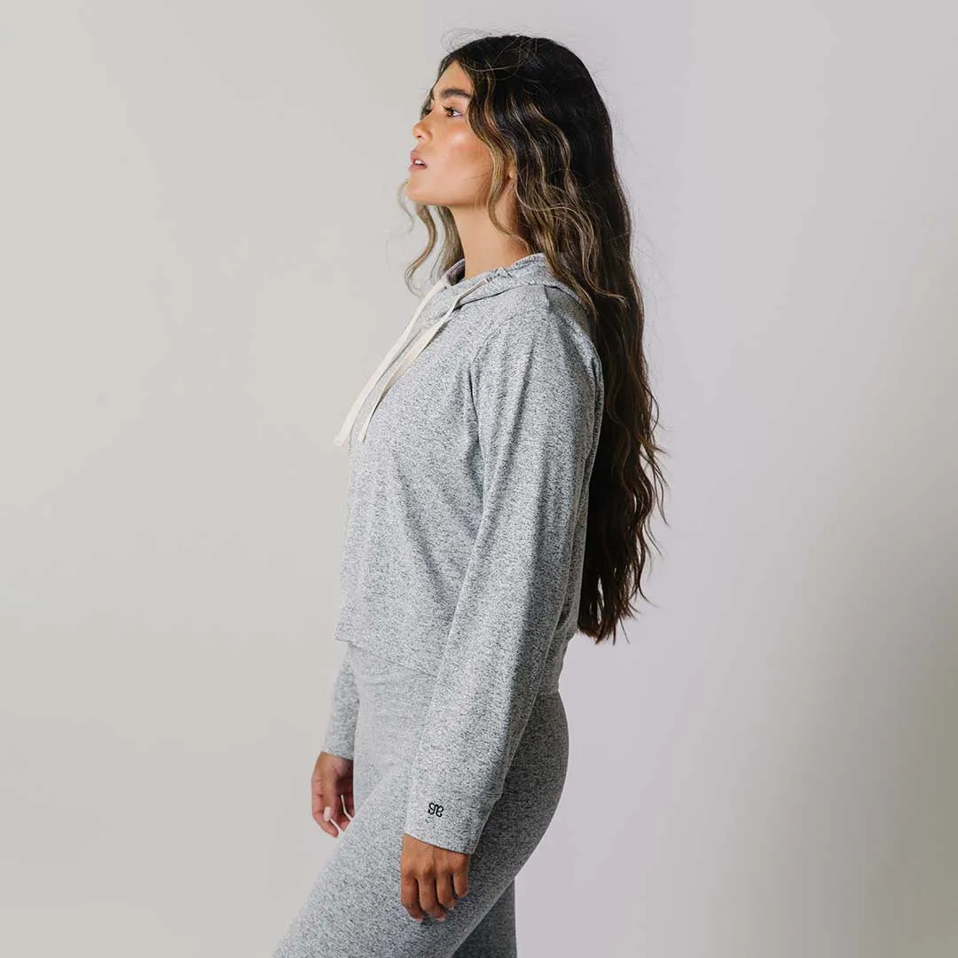 Intention Hoodie, Heather Grey