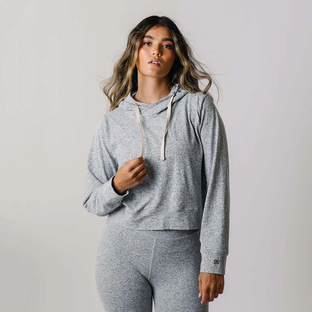 Intention Hoodie, Heather Grey