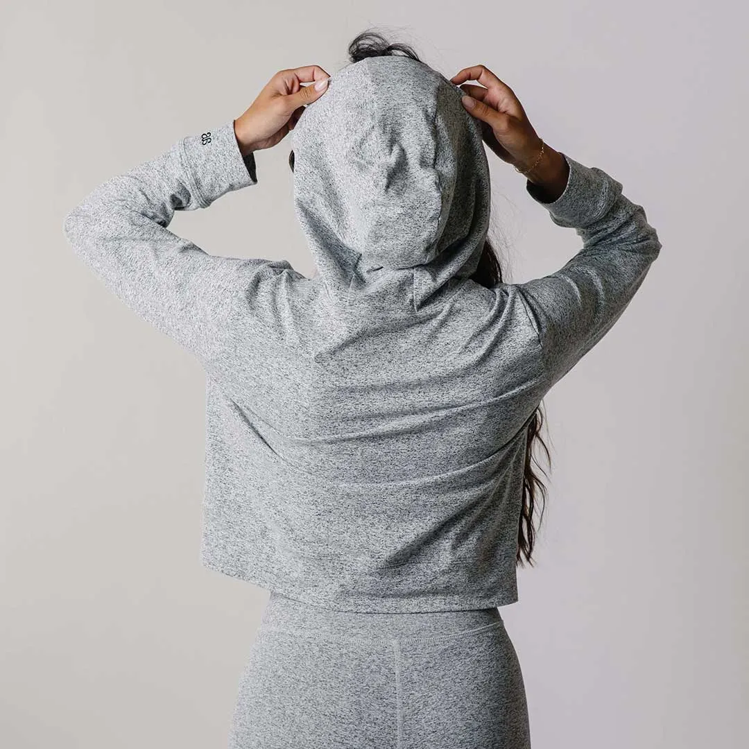 Intention Hoodie, Heather Grey