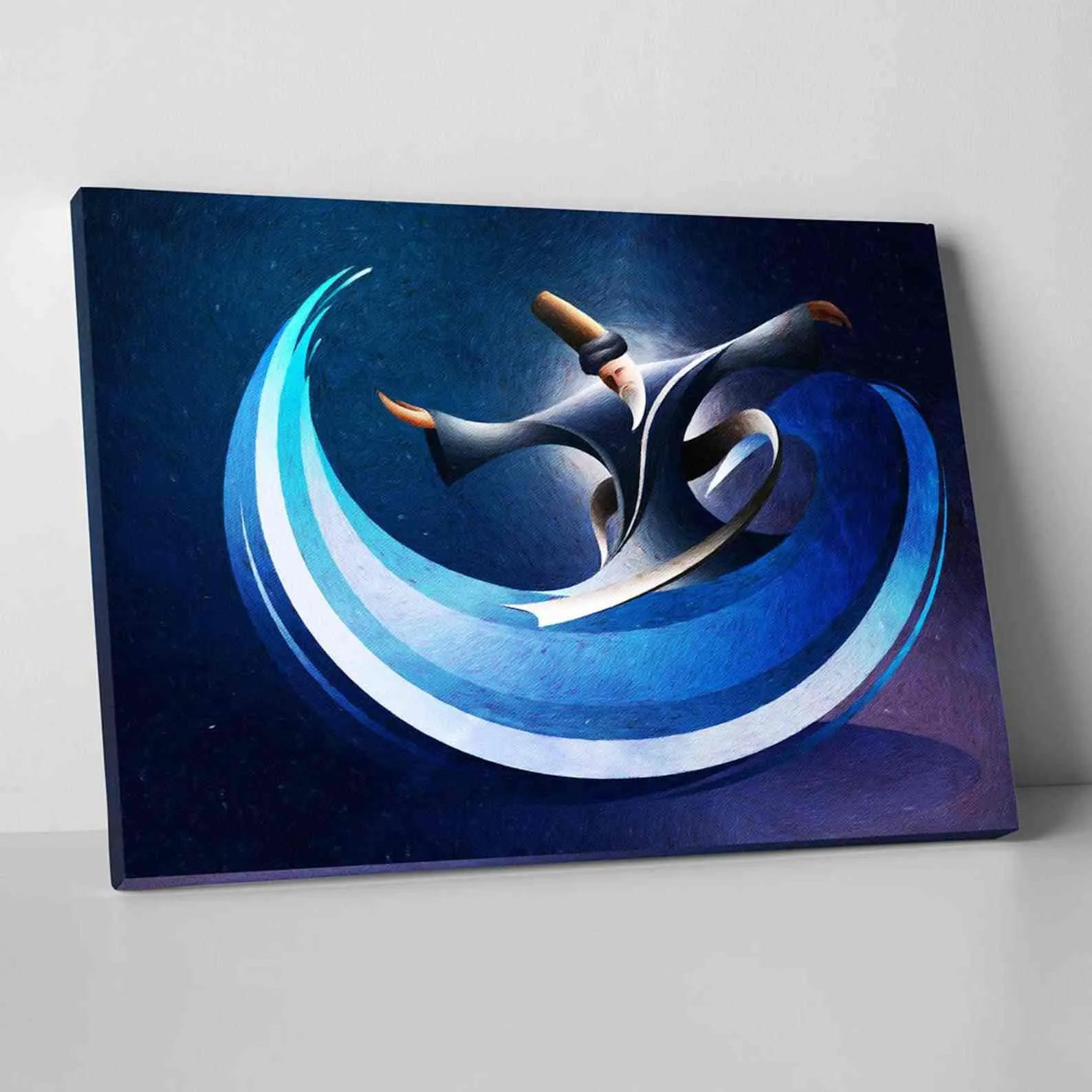 Islamic Style Whirling Dervish - Islamic Wall Art Canvas Printing