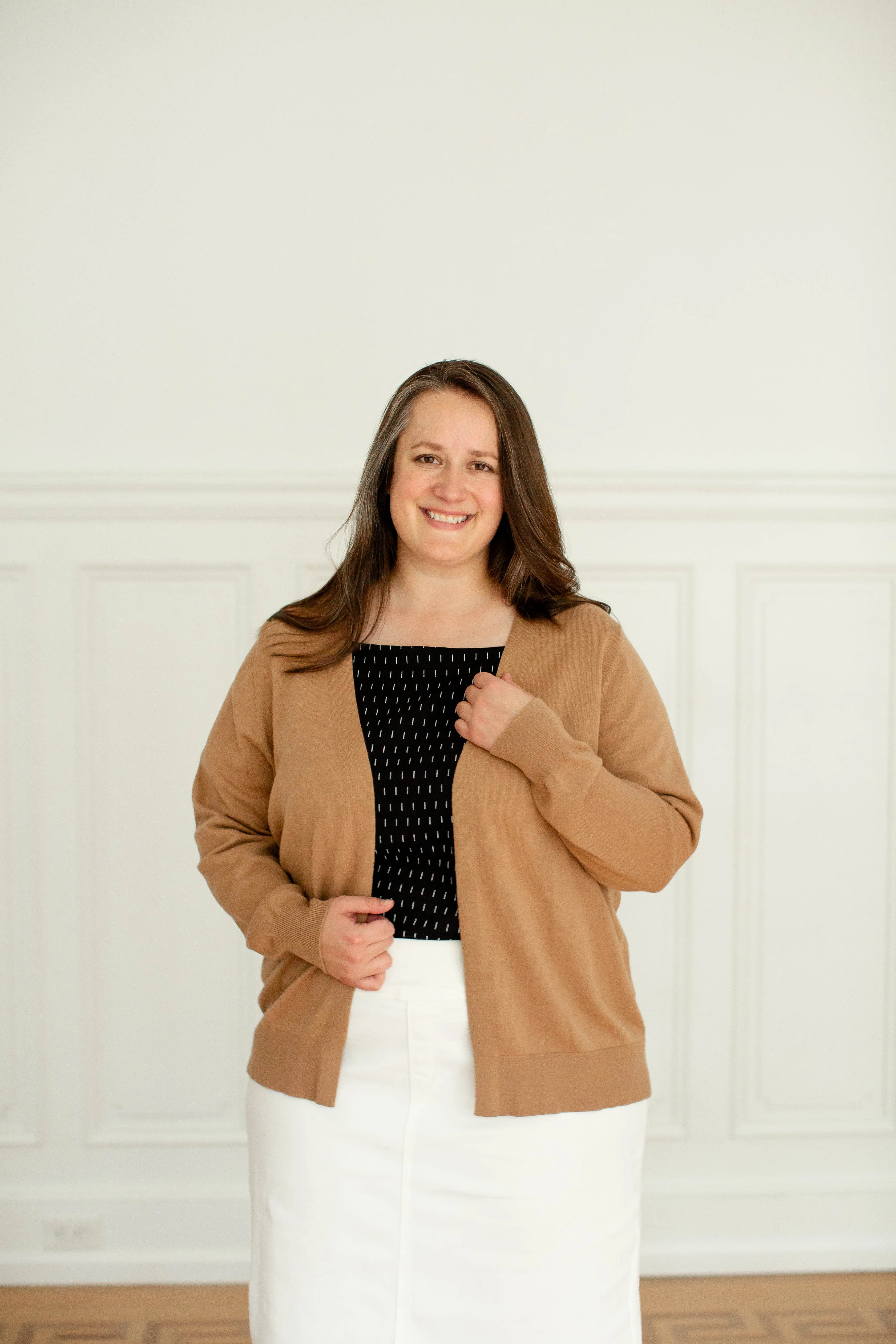 'Jill' Cotton Cardigan