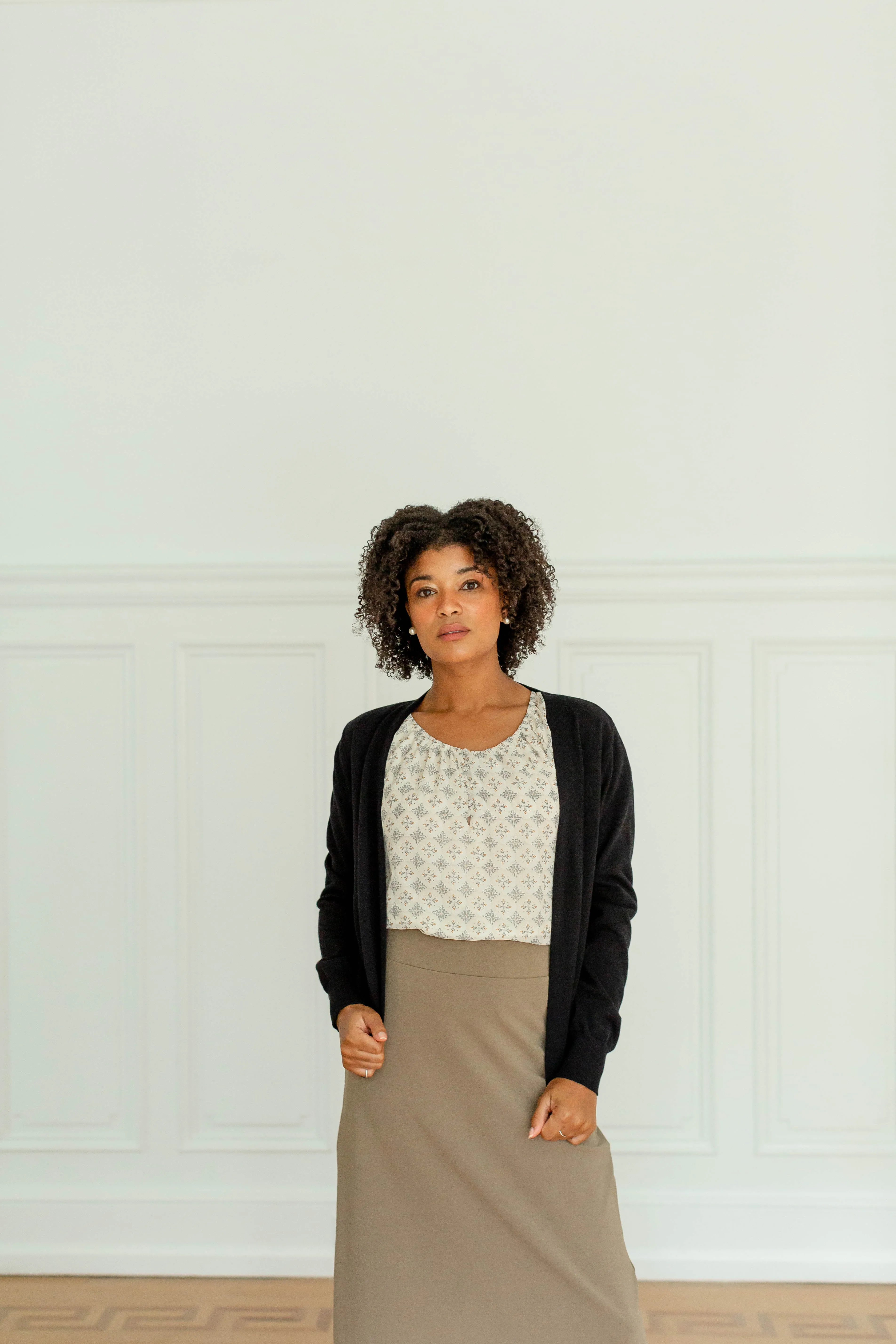 'Jill' Cotton Cardigan