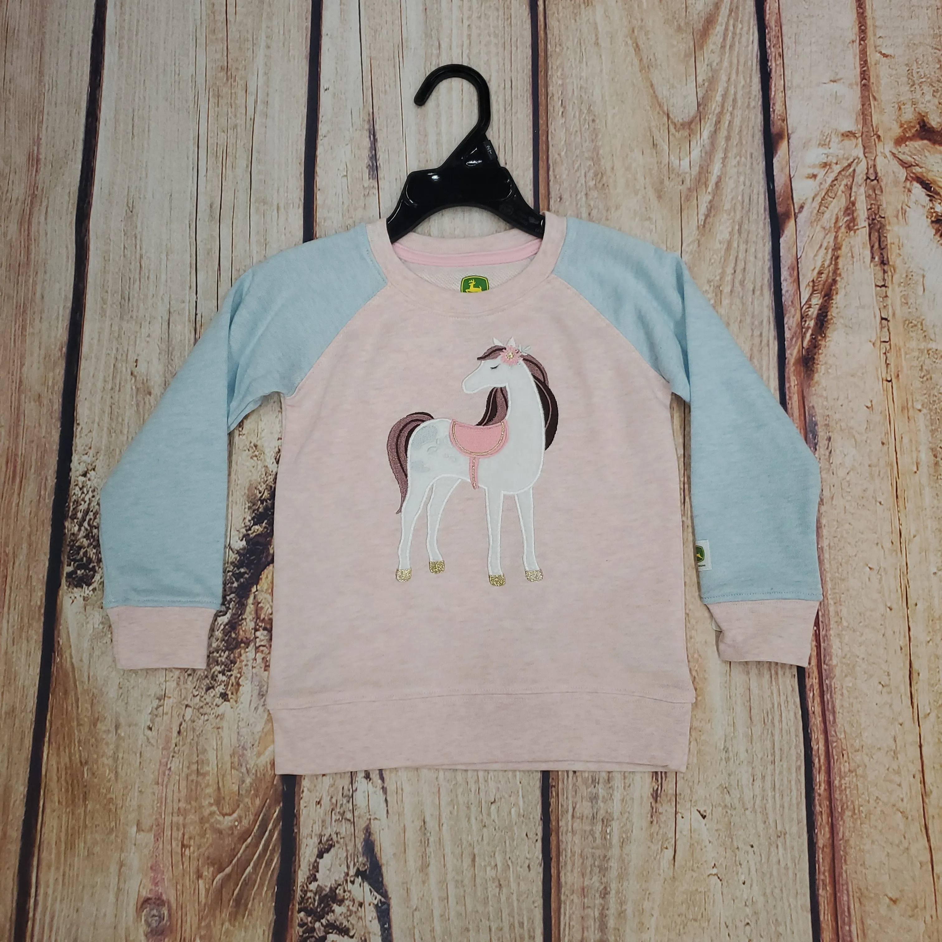 John Deere Horse Crew Sweatshirt