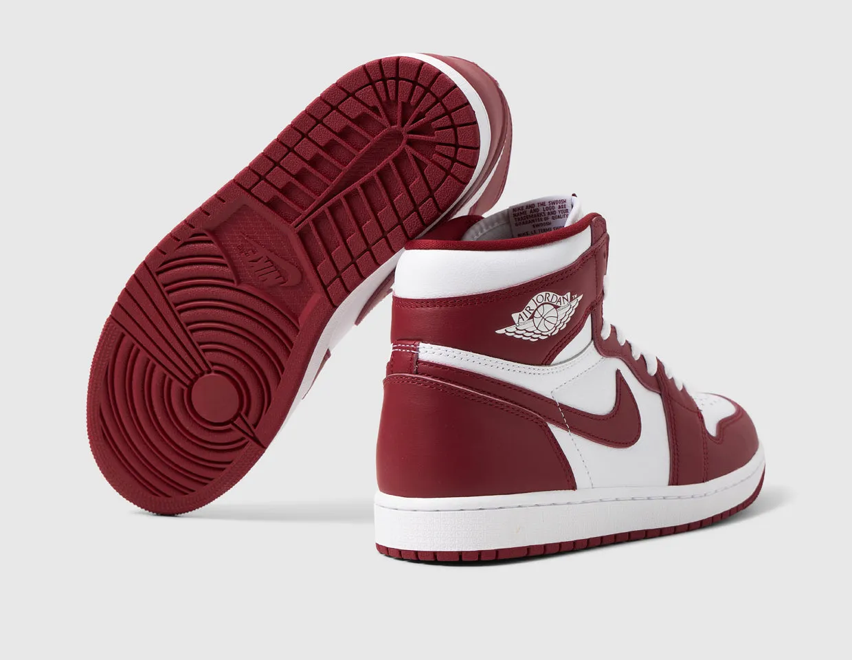 Jordan 1 Retro High OG Remastered White / Team Red