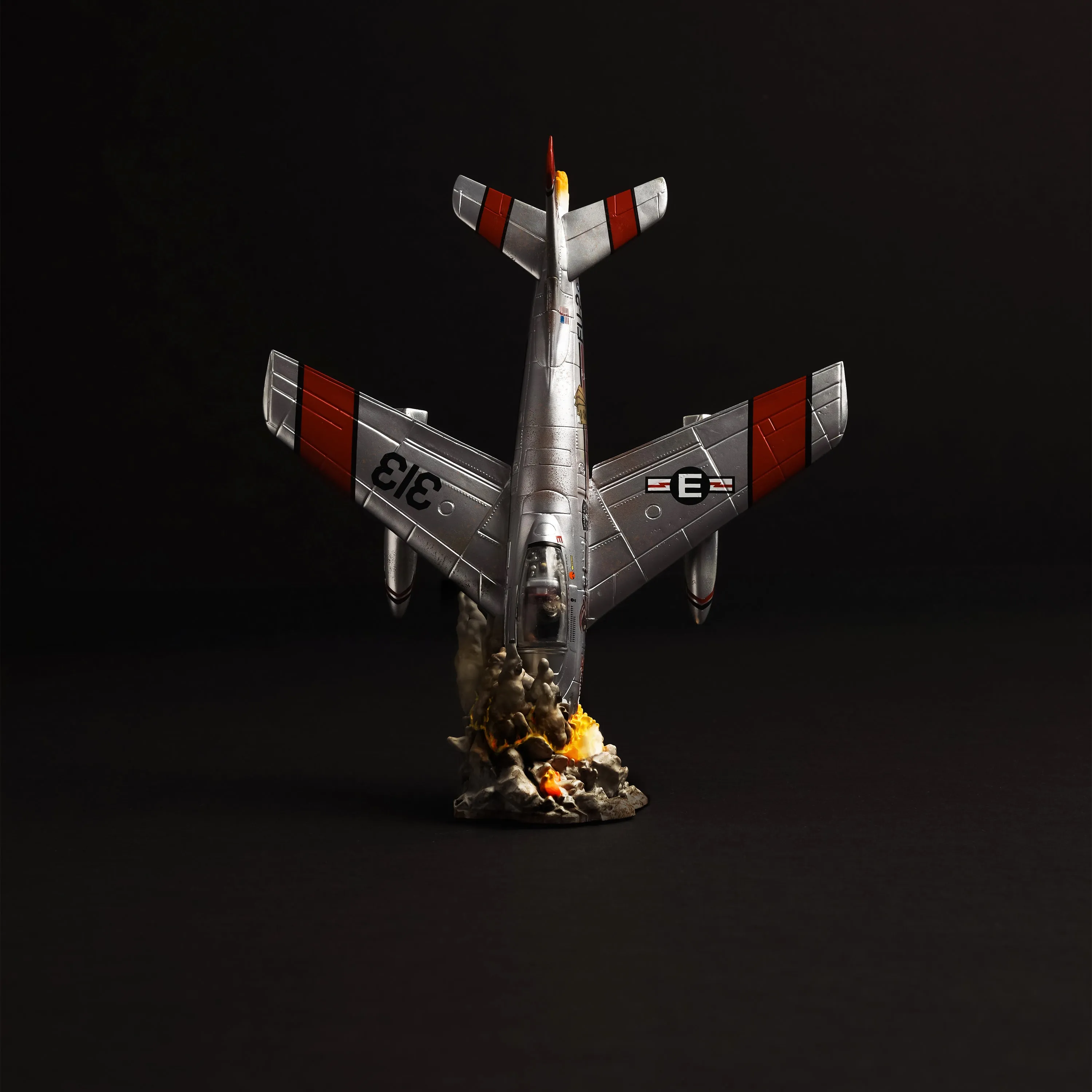 Kamikaze Plane Figurine