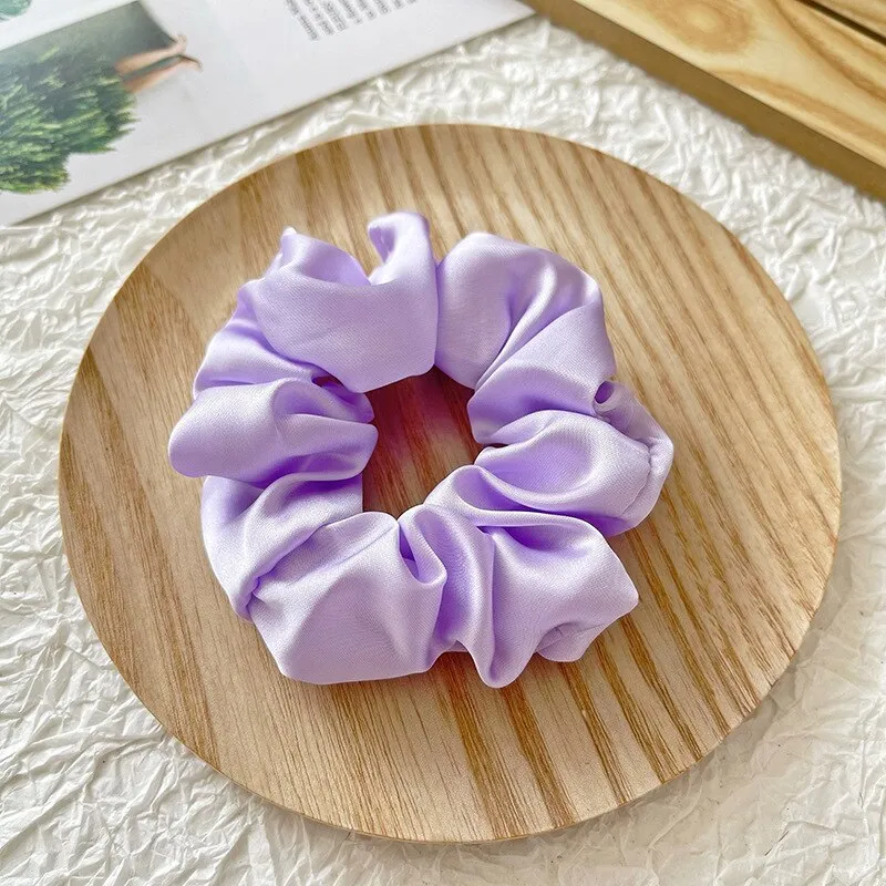 Kawaii Grape Color Scrunchie