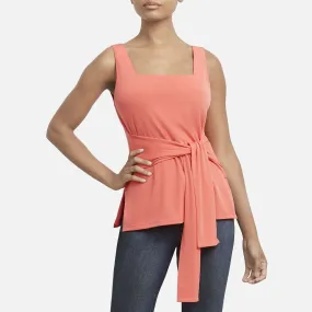 Kenneth Cole New York Women's Tie Front Knit Tank Top