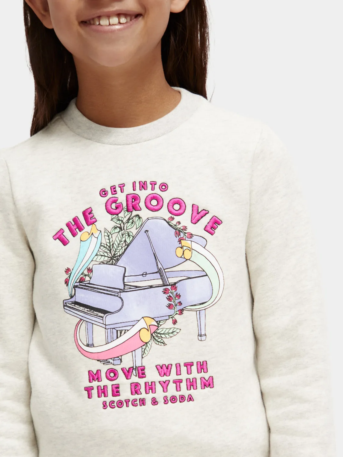 Kids - Regular-fit artwork sweatshirt