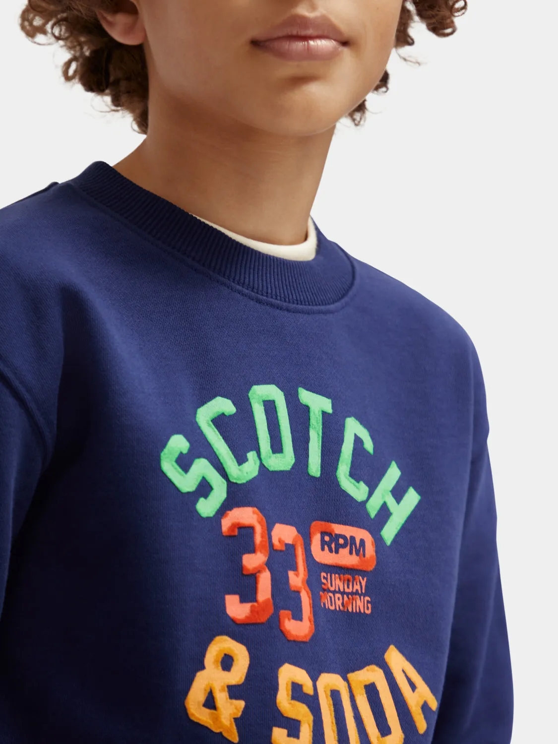 Kids - Relaxed-fit artwork sweatshirt