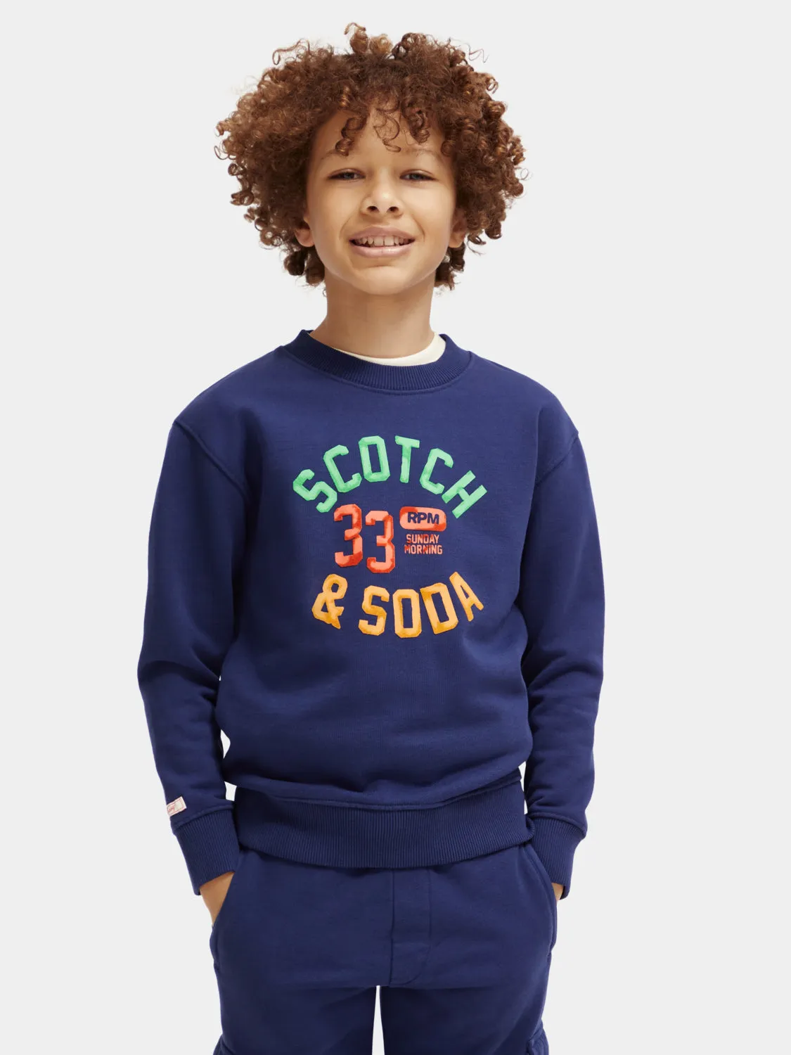 Kids - Relaxed-fit artwork sweatshirt