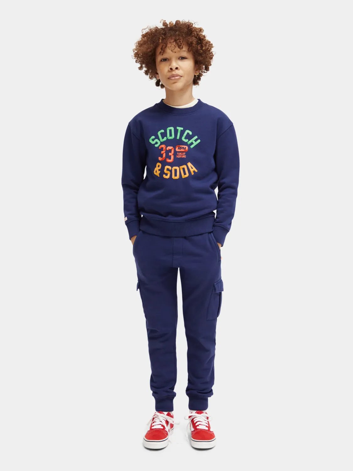 Kids - Relaxed-fit artwork sweatshirt