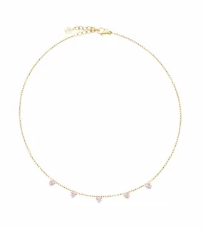 La Collina Necklace Pink Gold