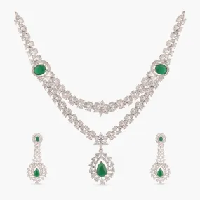 Lainey Nakshatra CZ Layered Necklace Set