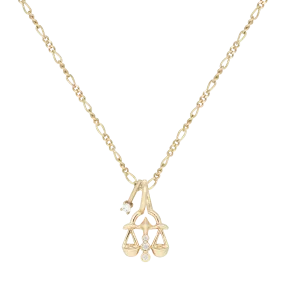 Libra Horoscope Necklace