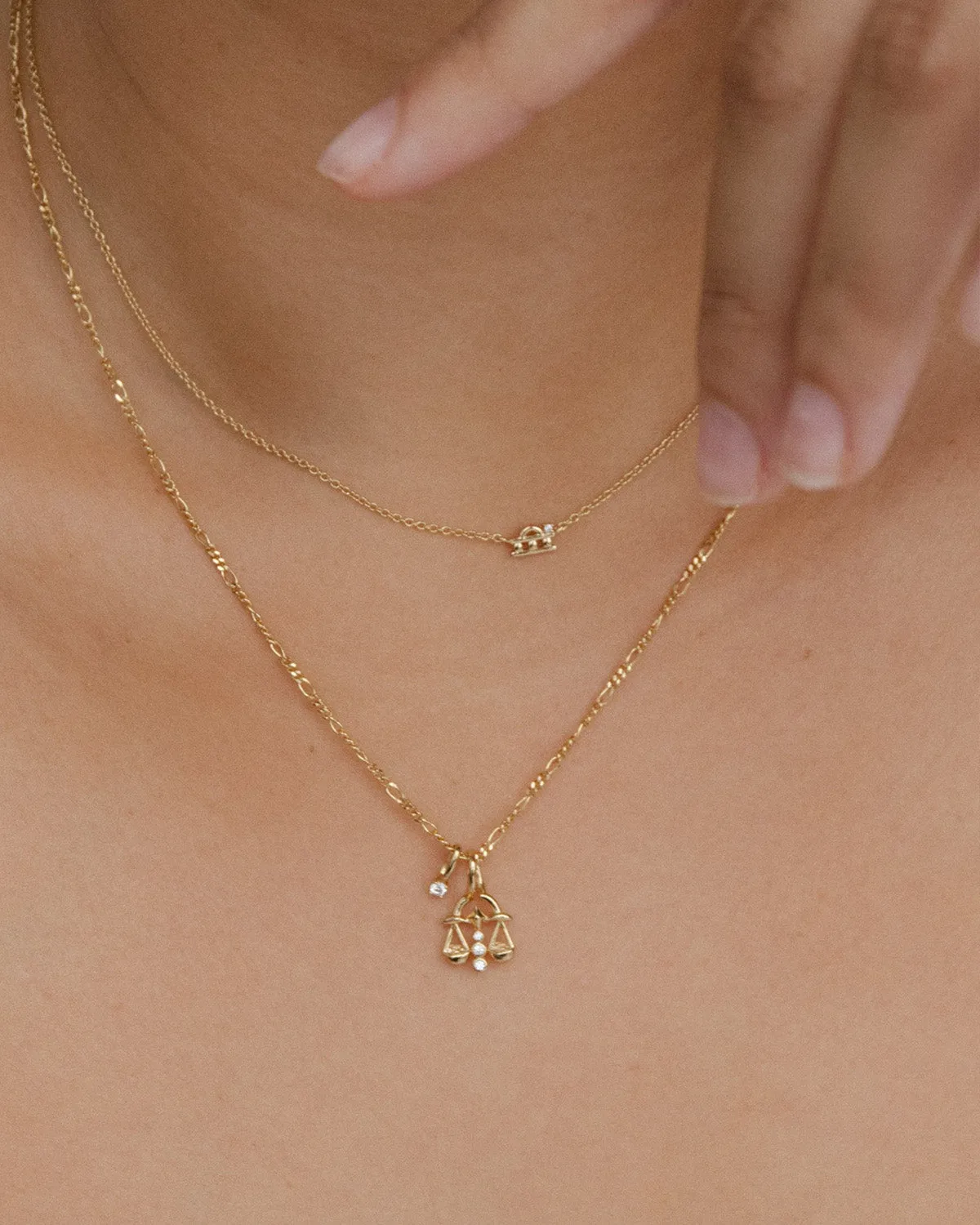 Libra Horoscope Necklace