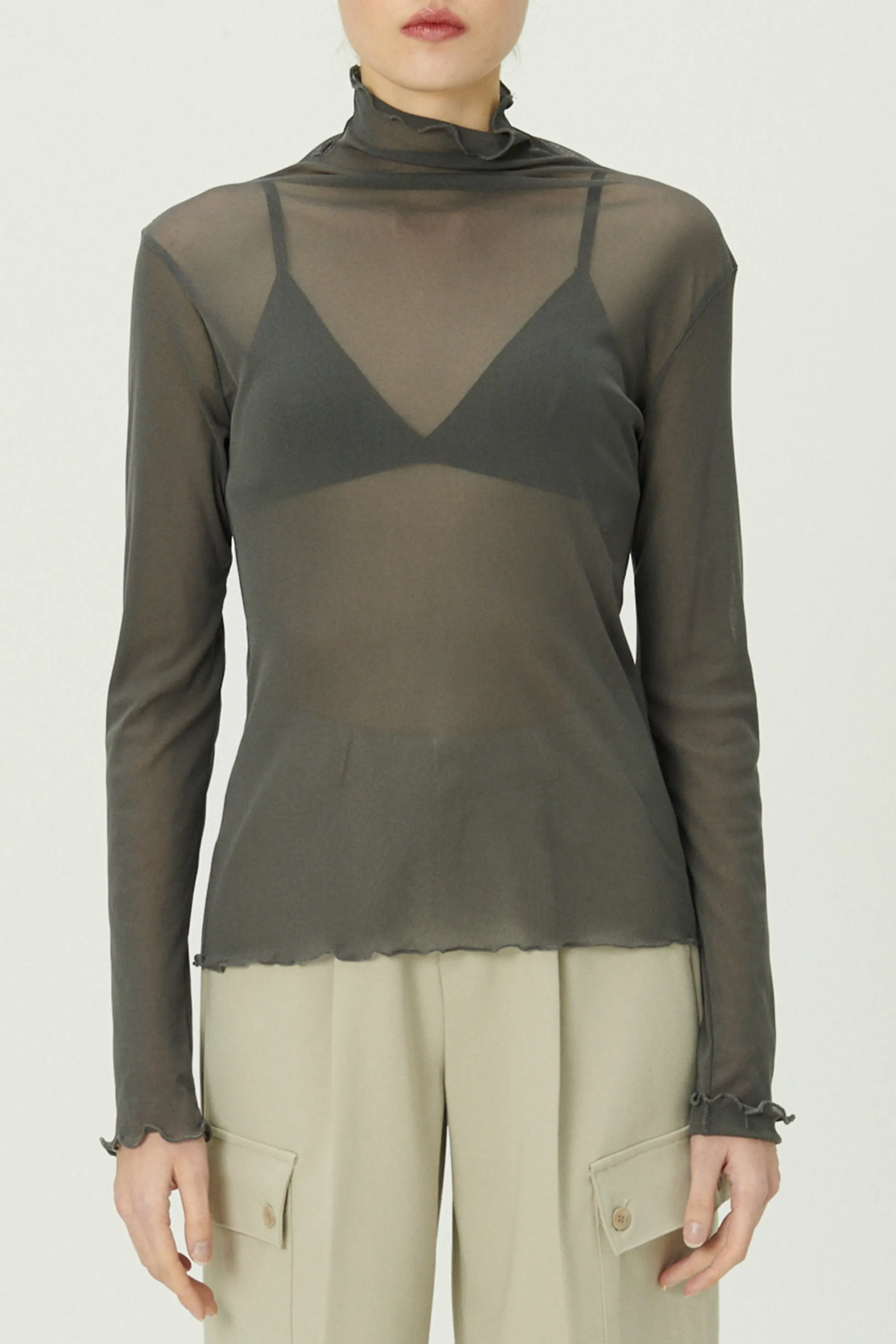 Lily Sheer Mesh Top